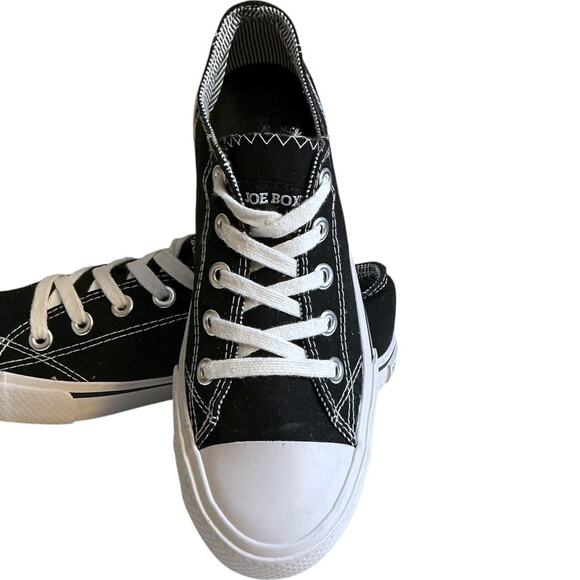 Joe Boxer Women's Black White Stella Casual Sneakers Size 7M - Picture 11 of 14